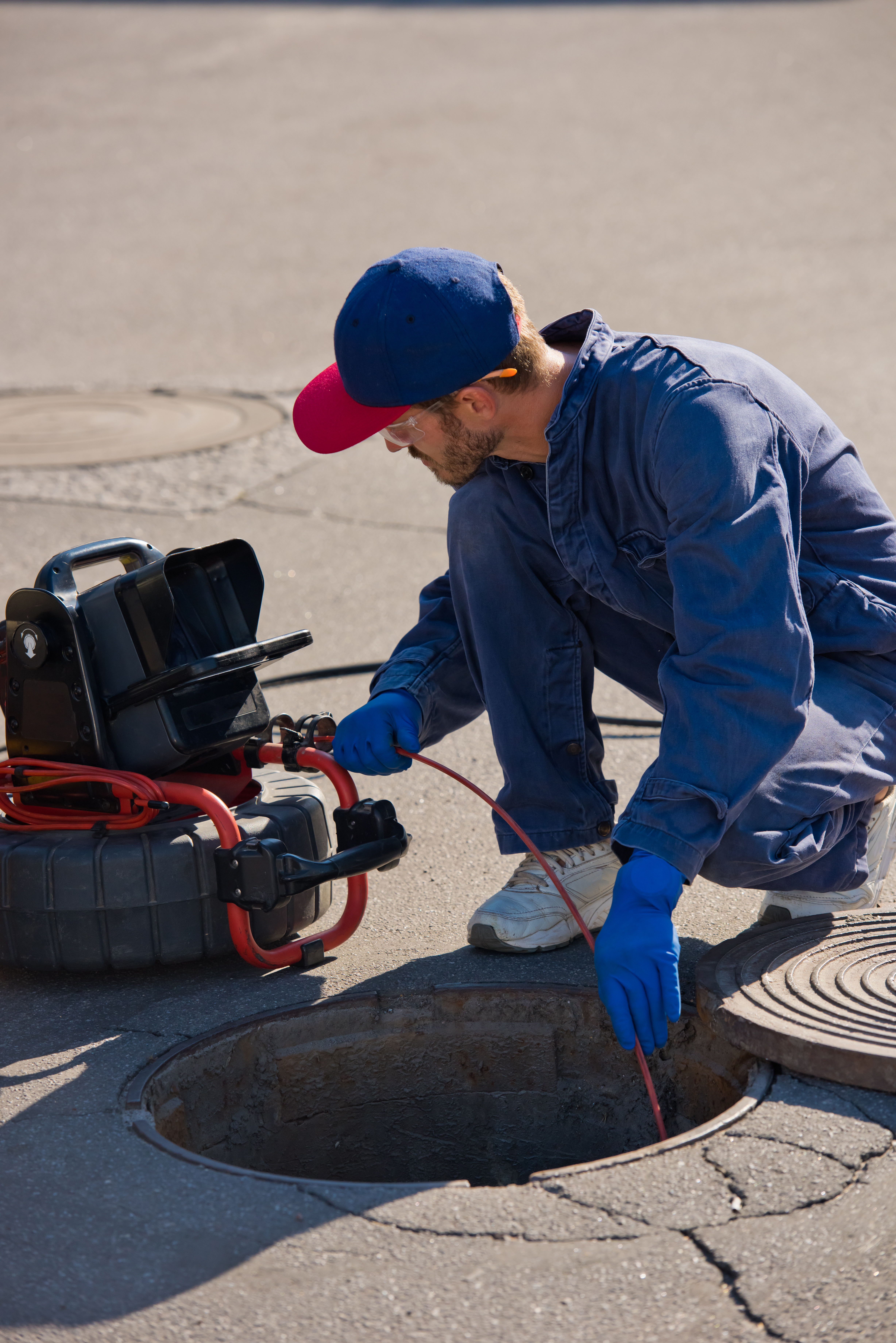 Manhole and Sewage Cleaning